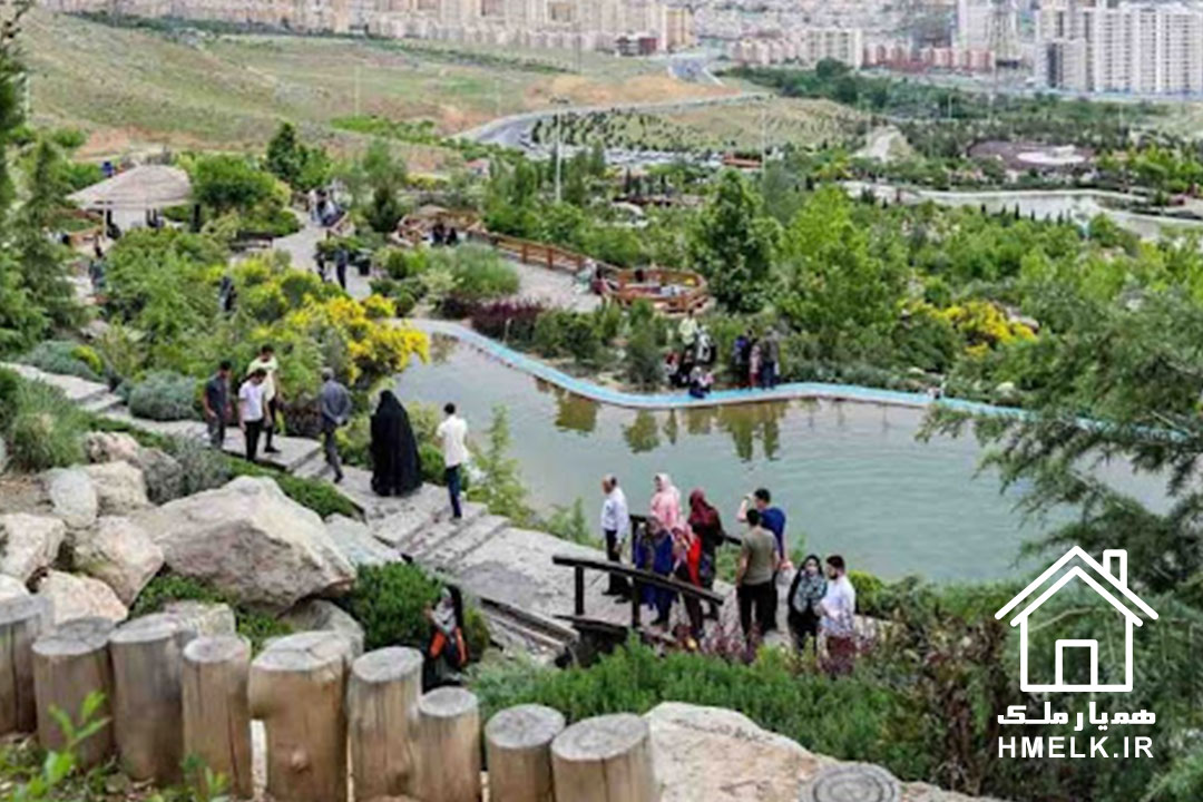 پارکی زیبا در منطقه ۲۲