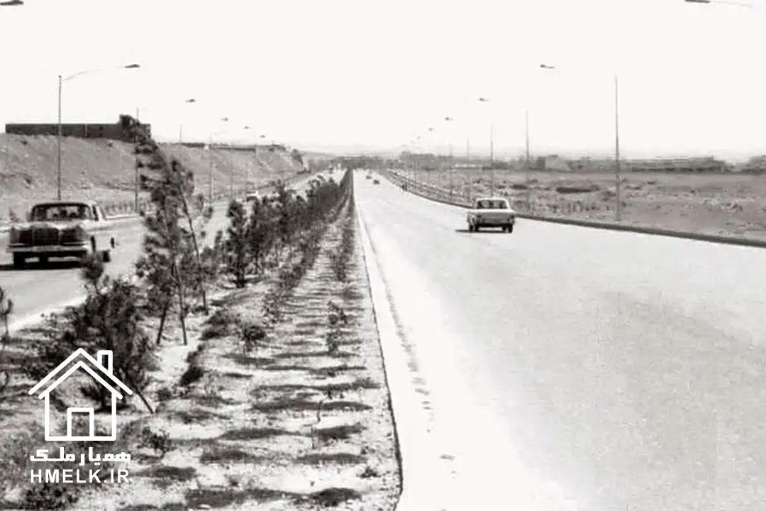 عکس قدیمی از منطقه ۲۲ تهران